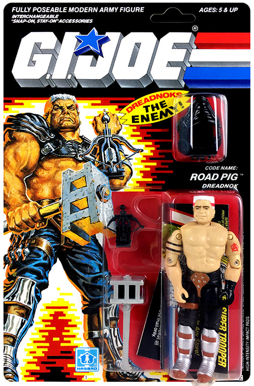 Figurine G.I. Joe - Années 80 - Road Pig Dreadnoks family